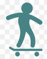 Skateboarding Person Graphic - Old School Board Emoji,Skateboard Emoji