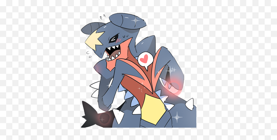 Download - Garchomp Kawaii Emoji,Pokemon Emoji