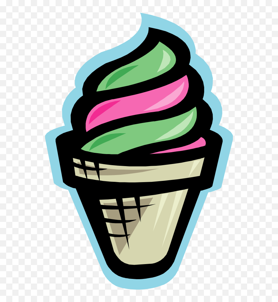 Nut Clip Art - Es Cream Logo Vector Emoji,Emojis Lounging In A Chaie With A Santa Hat Eating Ice Cream Cones