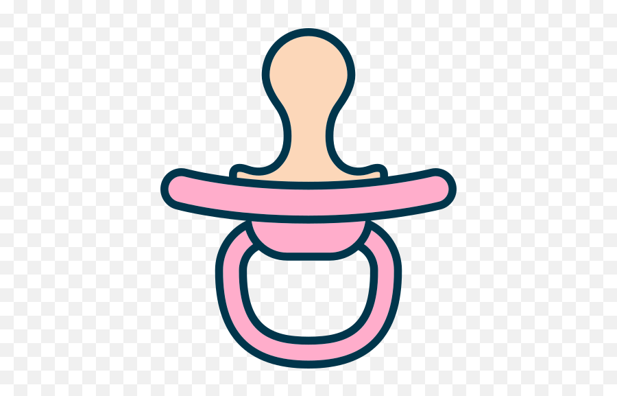 Baby Pacifier Free Icon Of Babies - Dot Emoji,Baby Emoji With White