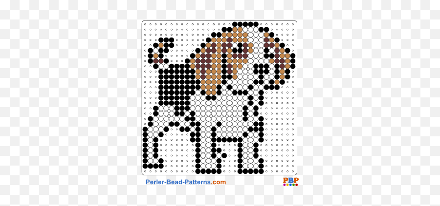 Dog Perler Bead Pattern Download A Great Collection Of Free - Puppy Perler Bead Patterns Emoji,Pegboard Nears Emoji