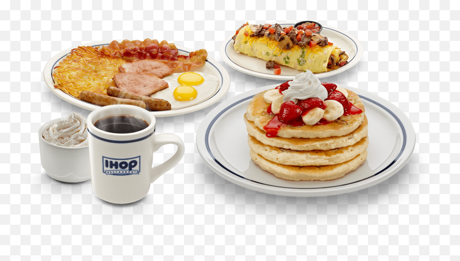 Ihop Png - Breakfast Ihop Pancake Cuisine Full Breakfast Ihop Food Png Emoji,Breakfast Waffle Emojis