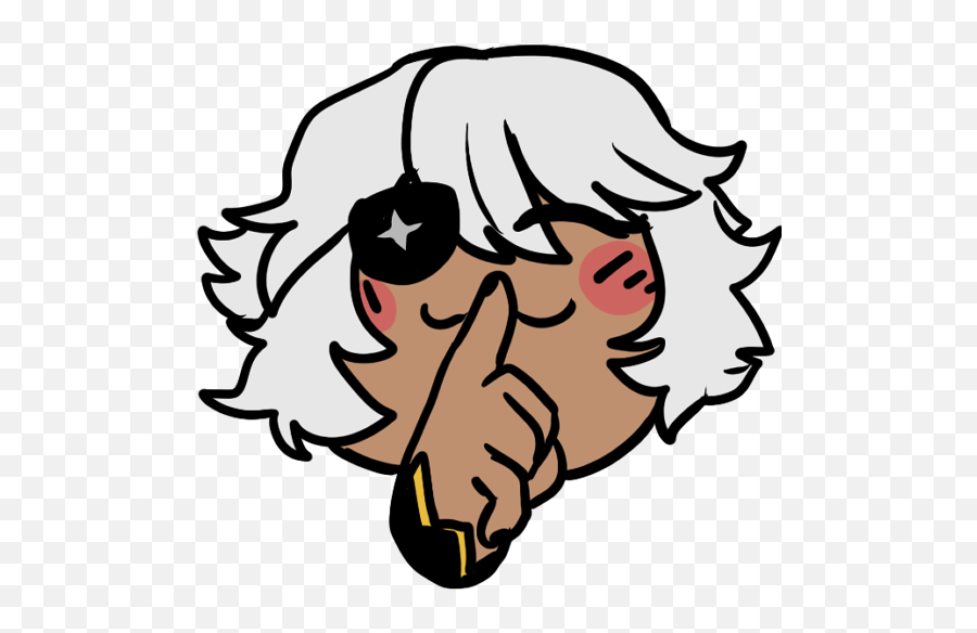 Cursedtwitter - Hair Design Emoji,Honkai Impact Emojis