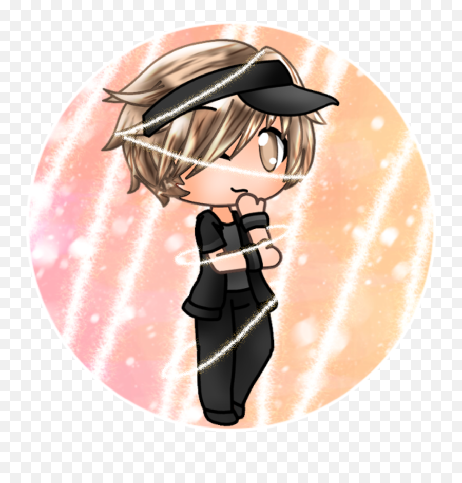 Hulahoops Gacha Gachalife Image By Coolgachaedits - Fictional Character Emoji,Peach Emoji Hat