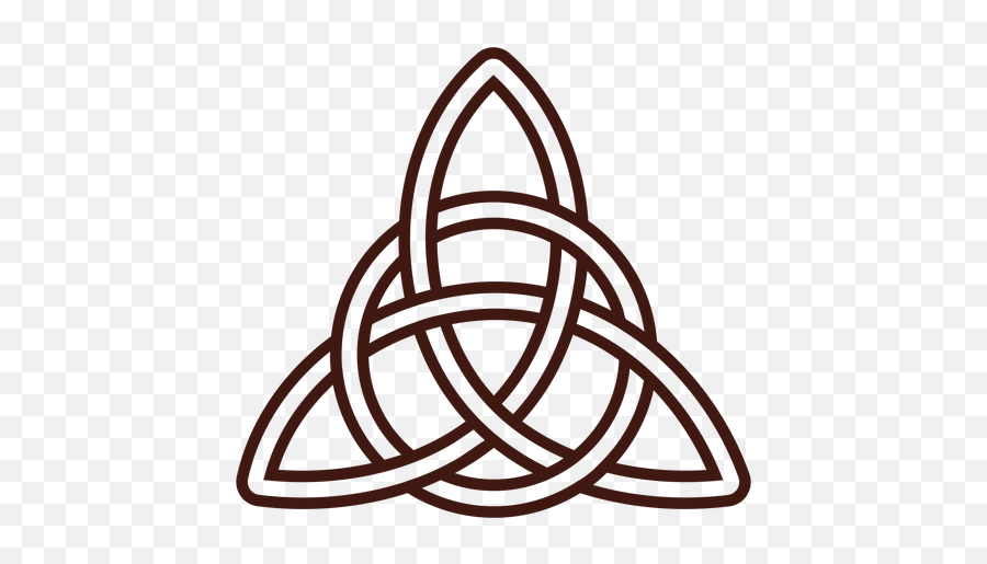 Dreifaltigkeitsknoten - Celtic Knot Emoji,Triquetra Emoticon