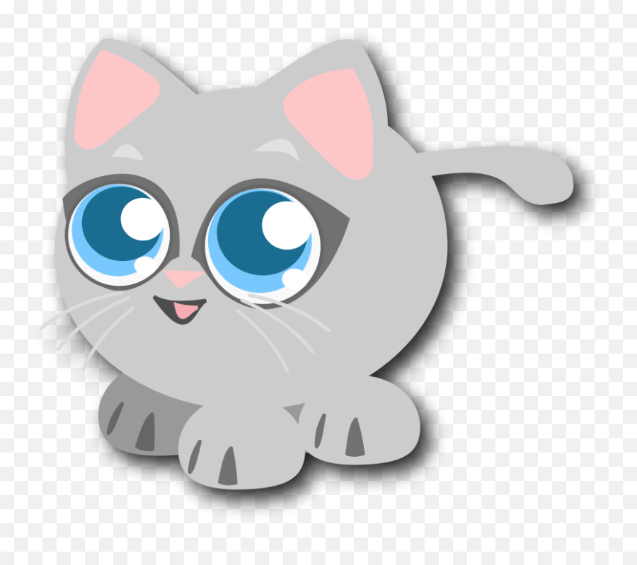 Cartoon Tabby Cat - Clip Art Library Emoji,Tag Photos Of Cats Emotion