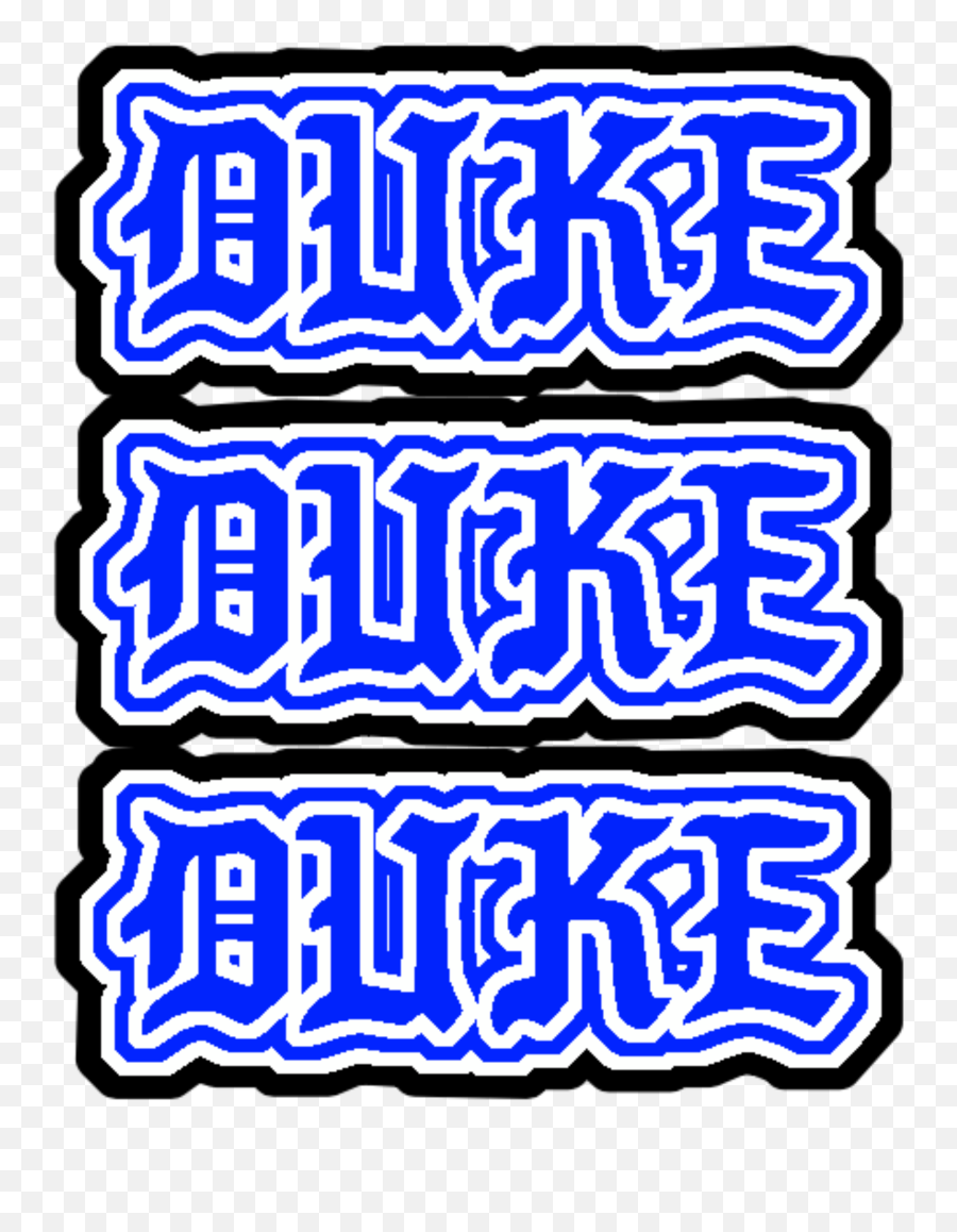 Duke Sticker By Allison - Vertical Emoji,Duke Emoji Duke Sticker By Allison - Vertical Emoji,Duke Emoji