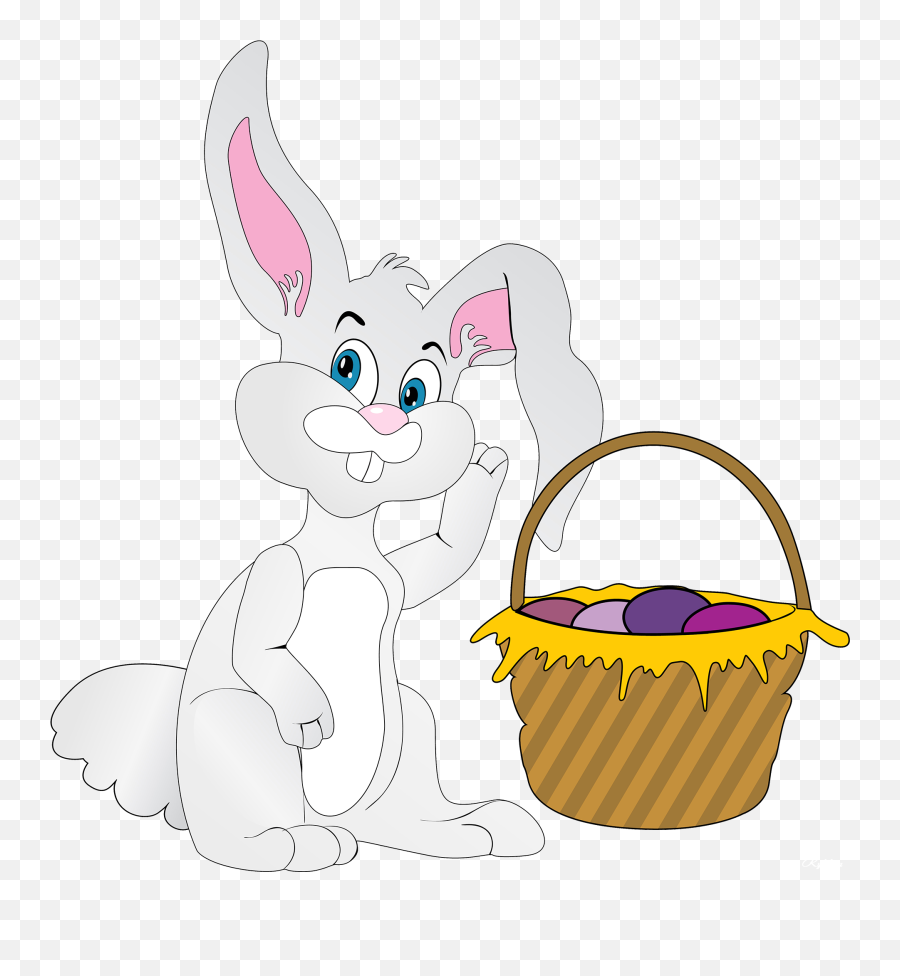 Download Bugs Rabbit European Easter Bunny Happy Clipart Png Emoji,Eurpe Emoji