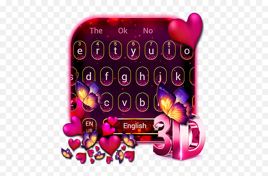 Gorgeous Hearts Love Keyboard U2013 Google Play U2011sovellukset - Girly Emoji,Graveyard Emoji