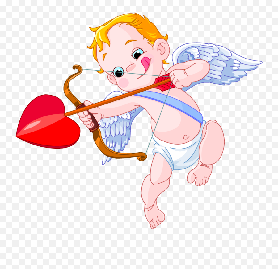 Cupid Valentines Day Clip Art - Cupid Valentines Day Clip Valentines Day Cupid Emoji,Valentines Day Emoji