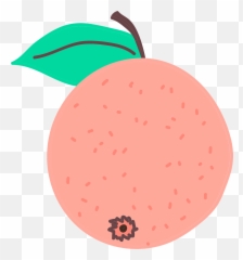 Pink Fruit Clipart - Dot Emoji,Passion Fruit Emoji