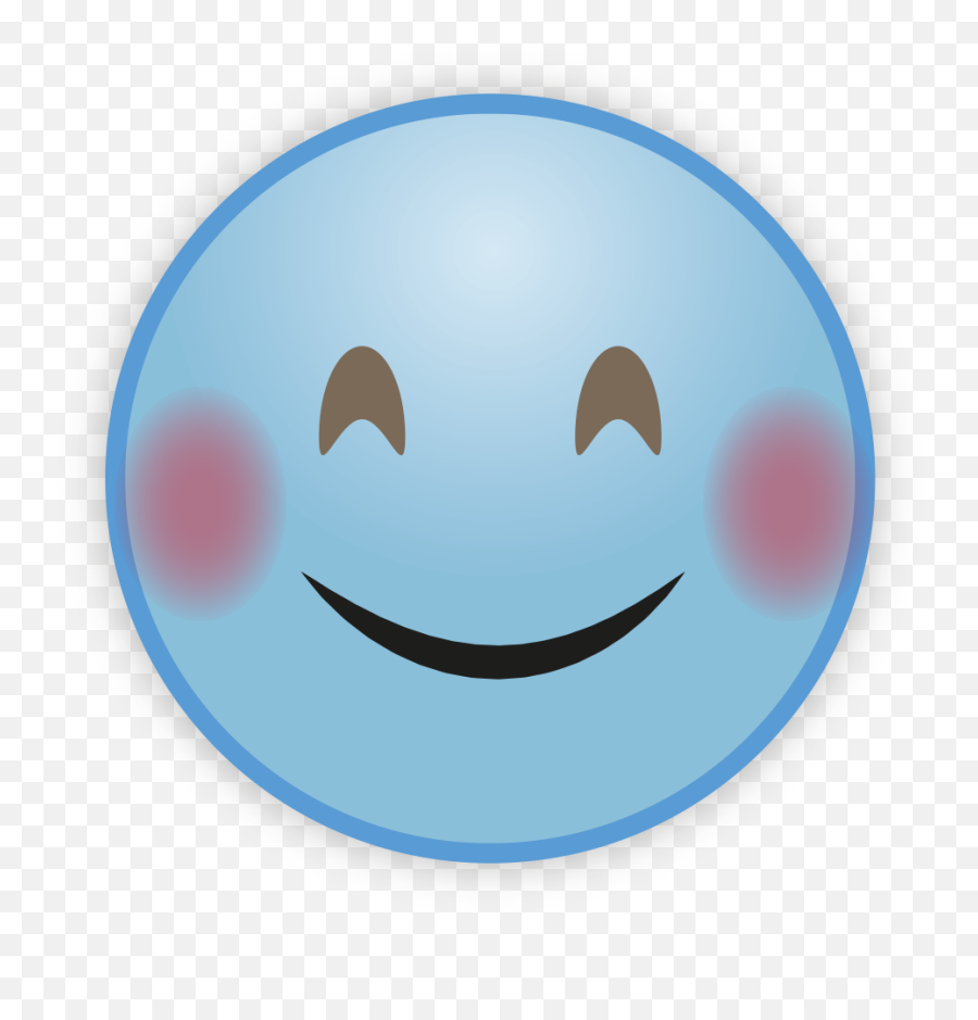 Download Blue Cute Sky Emoji Download Hq Hq Png Image,Stuck Out Tongue Emoji Image