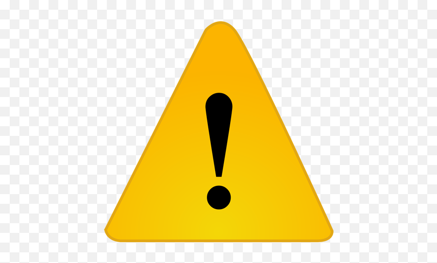 Warning Notification Sign Vector Image Public Domain Vectors Emoji,Warning Signs Emoji
