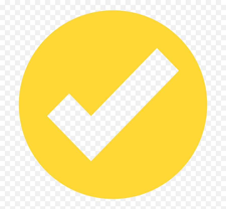 Fileeo Circle Yellow Checkmarksvg - Wikimedia Commons Emoji,What Does The Red Rectangle Emoji With White Circle And Black Line Mean