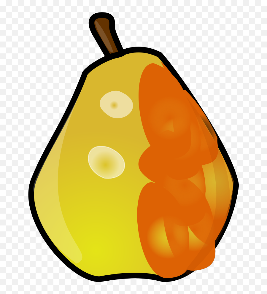 Brown Shaded Pear Png Svg Clip Art For Web - Download Clip Fresh Emoji,Pear Emoji