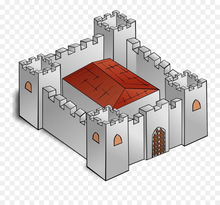 Castle Fortress Clipart Free Download Transparent Png - Fortress Clipart Emoji,Disney Castle Emoji