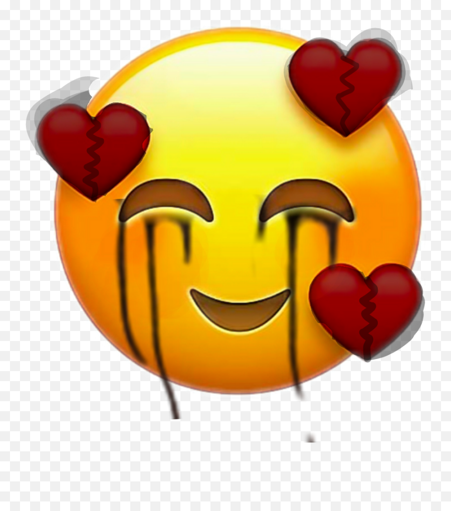 Emoji Sad Sadlove Imoji Sticker - Happy,Imoji Or Emoji