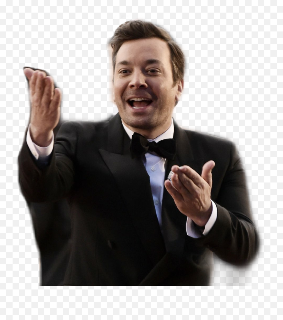 Jimmyfallon Sticker By Fallontonight - Tuxedo Emoji,Jimmy Fallon Laughing Emoji