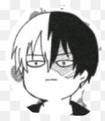Bnha Mha Todoroki Meme Shouto Sticker - For Adult Emoji,Todoroki Emoji