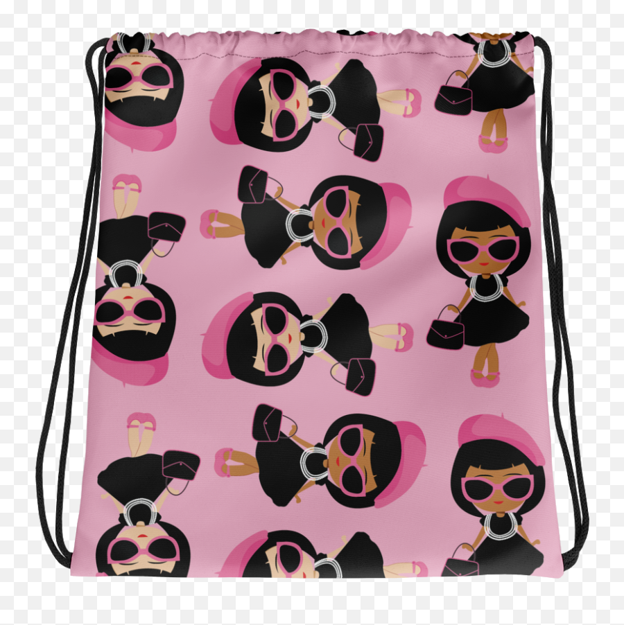 Girlsu0027 Activewear Bougie Girls Collection Miss April - Handbag Style Emoji,Emoji Drawstring Backpacks