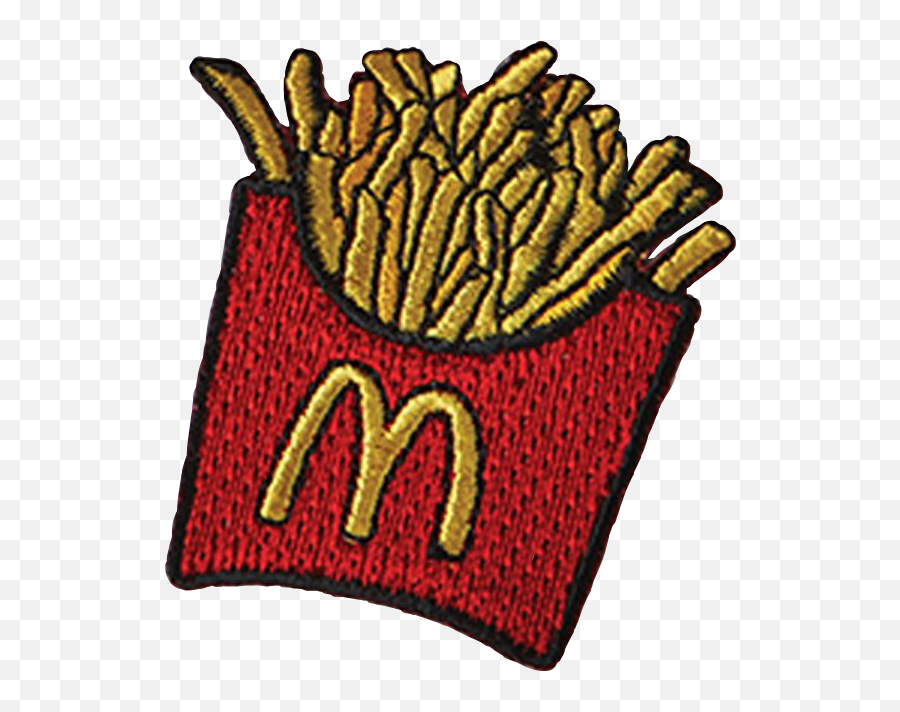 Patches Patch Mcdonalds Sticker - French Fries Emoji,Mcdonalds Emoji 6