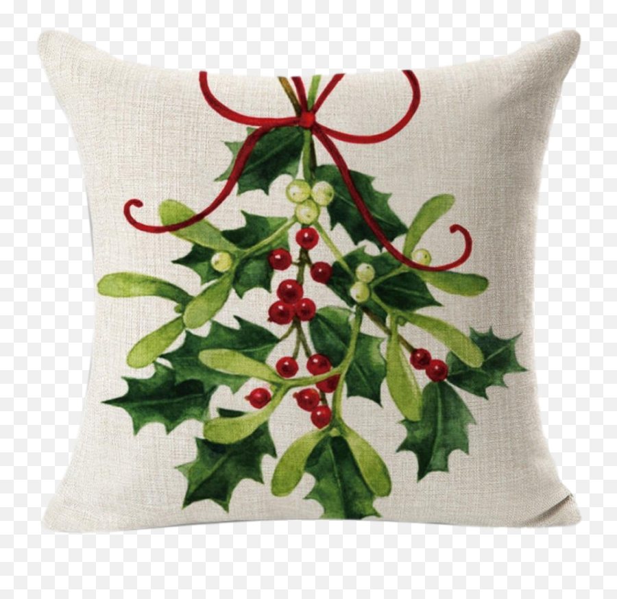 20 Favorite Christmas Pillows - Holly And Mistletoe Emoji,Emotions Cushions