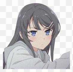 Bunnygirlsenpai Bunny Girl Senpai Emoji,Girl With Bunny Ears Emoji