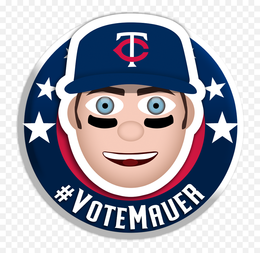 Minnesota Twins On Twitter 2u20e33u20e3 Games For Mauer His On - Voted On Taco Tuesday Emoji,Emoticon With A Baseball Cap