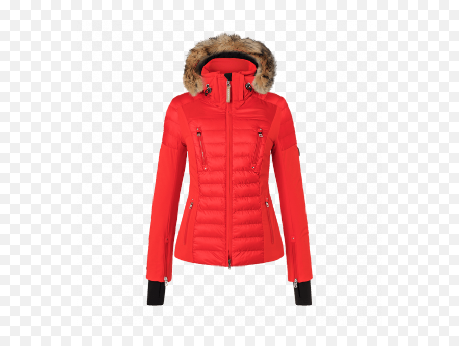 Suzie Womenu0027s Ski Jacket U0026 Fur - Veste De Ski Rouge Femme Emoji,Emotions On Jacket