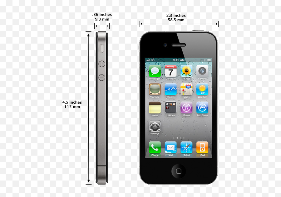 Download Iphone 4 Has A Sim Tray On The Right Side Of The - Iphone 4 Price South Africa Emoji,How To Get Emojis On Iphone 4