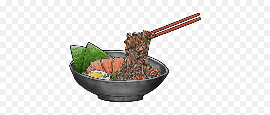 Japanese Food Sushi Illustrations - Food Emoji,Pickle Soup Emoji