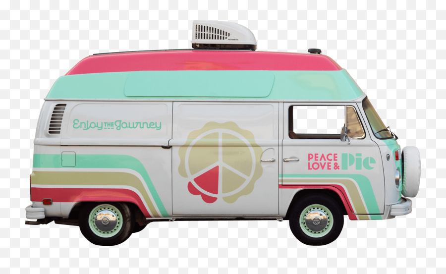 Welcome To Peace Love And Pie Emoji,Sweet Emotion Custom Van