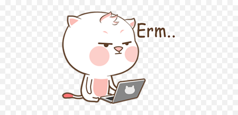 Cute Meow 2 By Binh Pham - Language Emoji,What Do Emojis Really Nean