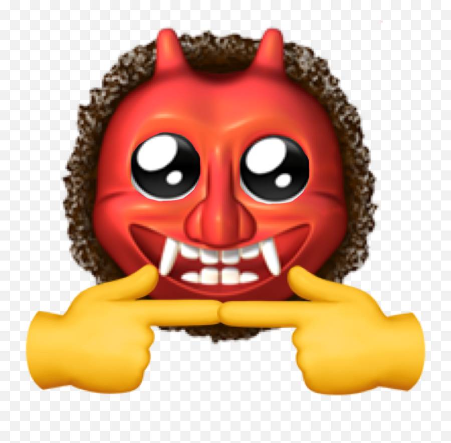 The Most Edited Dsmp Picsart - Japanese Ogre Emoji,Red Bird Emoticon Meaning