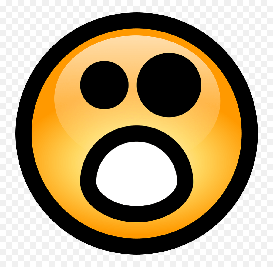Emotions Clipart - Dot Emoji,Amazed Emotion Clipart
