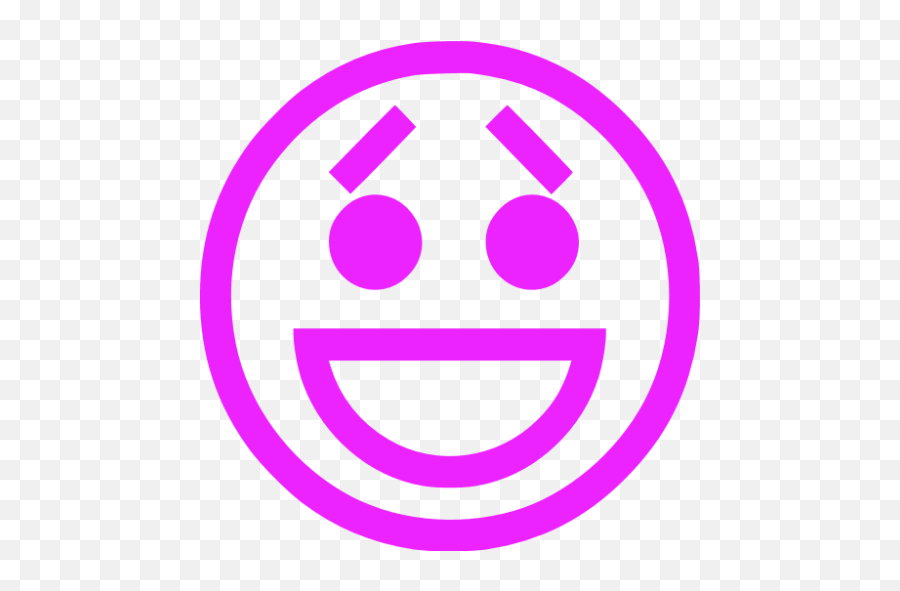 Emoticon 047 Icons Images Png Transparent - Happy Face Pink Icon Emoji,Emoticon 