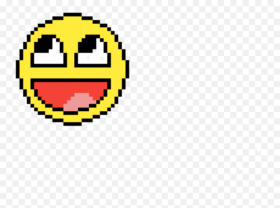Pixilart - Hello By Coolnickxd Awesome Face Pixel Art Emoji,Xd Emoticon Png