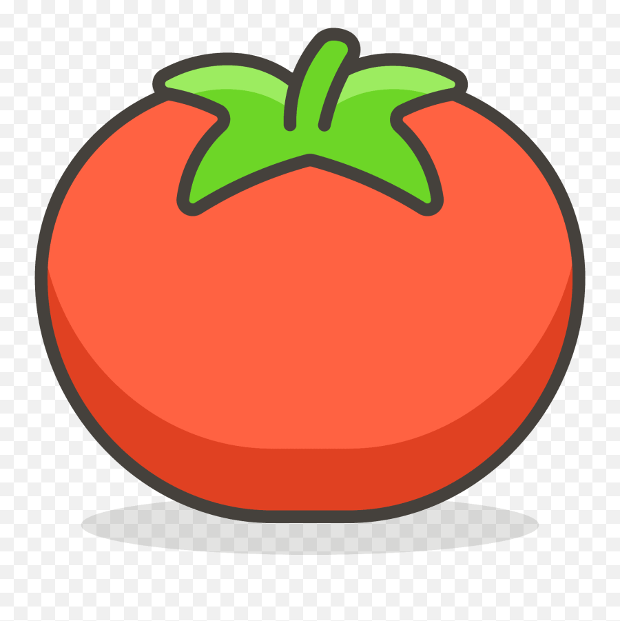 Tomato Emoji Clipart - Tomato Svg,Tomato Emoji