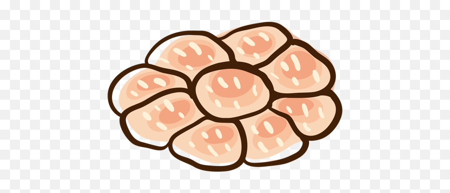 Dibujado A Mano Pan Jalá - Descargar Pngsvg Transparente Food Emoji,Imagen Emoticon Orar