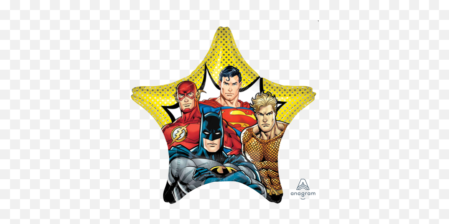 Justice League Honeycomb Decorations - Justice League Balloons Emoji,Emoji Pjs At Justice