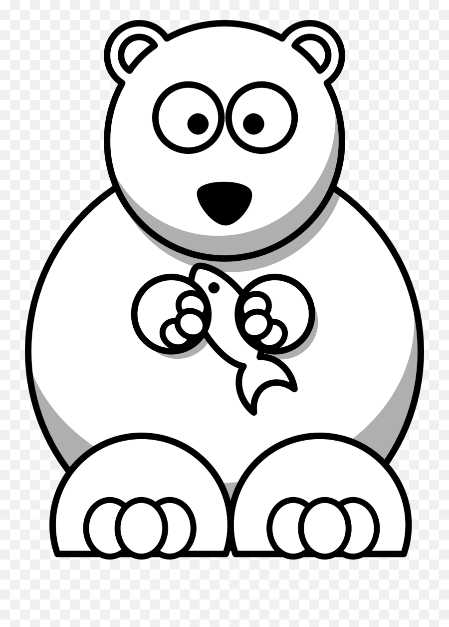 Koala Clipart Black And White Koala Black And White - Cartoon Polar Bear Coloring Pages Emoji,Koala Bear Emoji