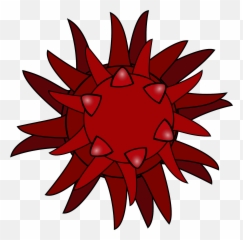 Virus Clipart - Micróbio Png Emoji,Emoji Norovirus