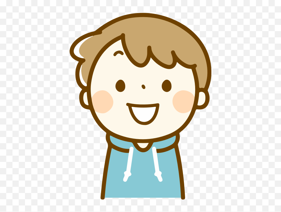 Cheerful Boy Free Svg - Can Do It Kid Clipart Emoji,Emoticon With Goatee