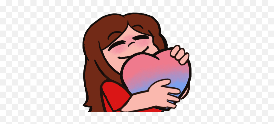 2d Art Portfolio - Hug Emoji,Twitch Emoticon Template