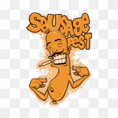 Sausage Fest T - Shirt Emoji,Sausage Man Emoji