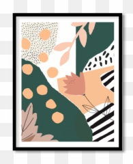 Mid - Century Posters Paintings Framed Wall Art Wall Emoji,Wassily Kandinsky Emotions