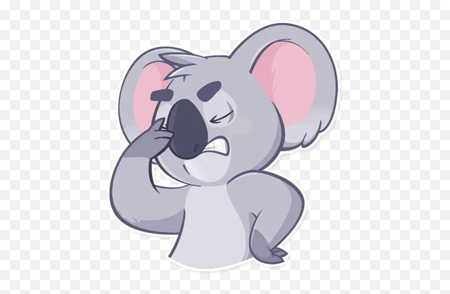 Koala Chucku201d Stickers Set For Telegram Emoji,Koala Emoji Pack