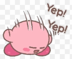 Vday Kirby Sticker Set Other Anime Collectibles Collectibles Emoji,One Piece Anime Emoticon Stickers Free