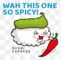 Sushi Express Sg Ii By Sushiexpresssingapore - Sticker Maker Emoji,Chili Peppers Emoji