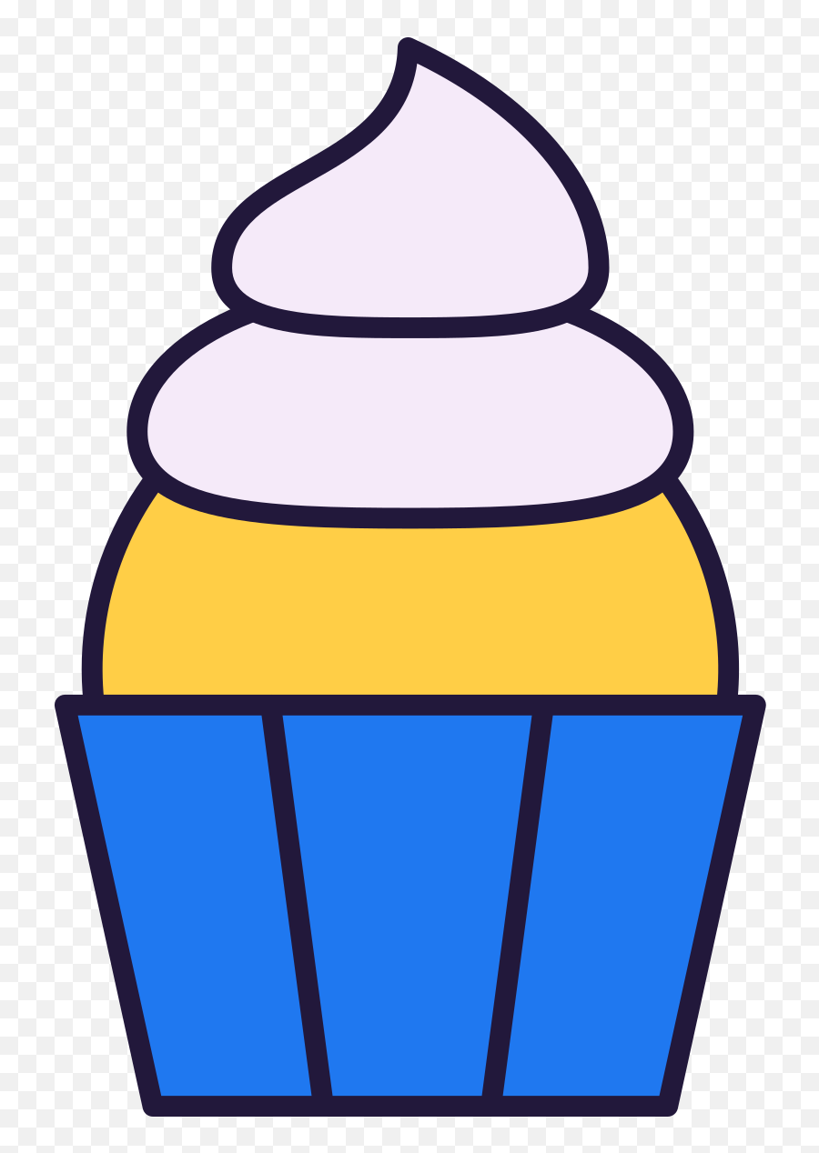 Dessert Clipart Illustrations U0026 Images In Png And Svg Emoji,Purple Emoji Cupcakes